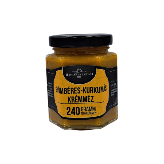Gyömbéres-Kurkumás krémméz